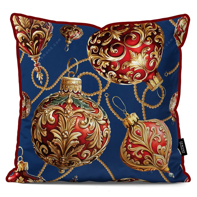 کاور کوسن زیما طرح تزئینات کریسمس 1