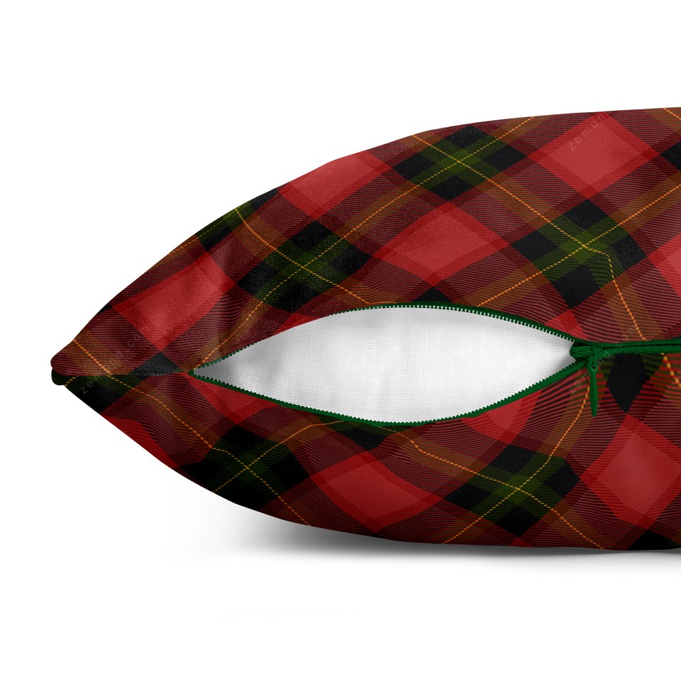 کاور کوسن زیما طرح چهارخانه اسکاتلندی کریسمس 1 کد 108 قرمز-سبز