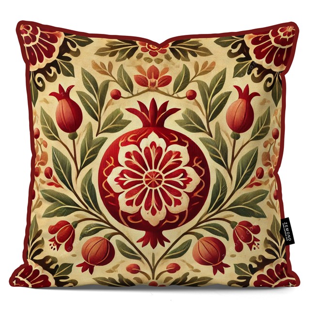 کاور کوسن زیما طرح کاشی گل انار