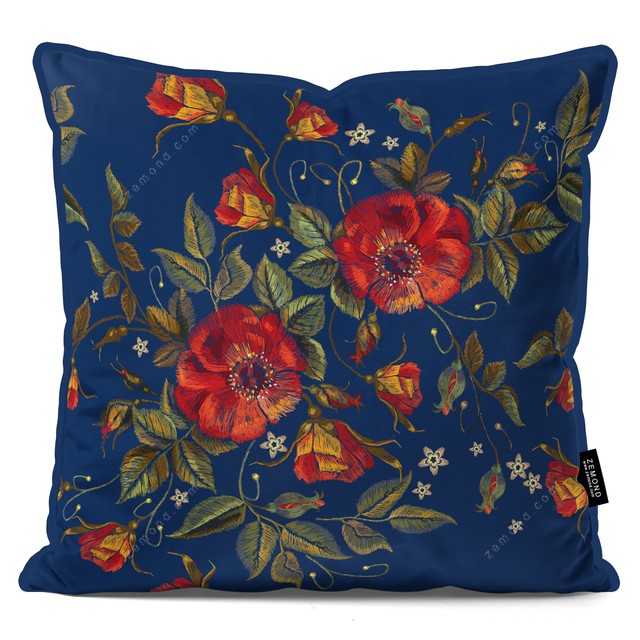 کاور کوسن زیما طرح گلدوزی