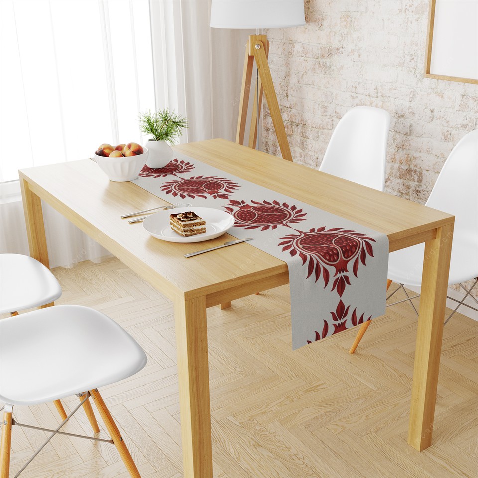 رانر زیما طرح انار یلدا 5 کد 362 رنگ 1