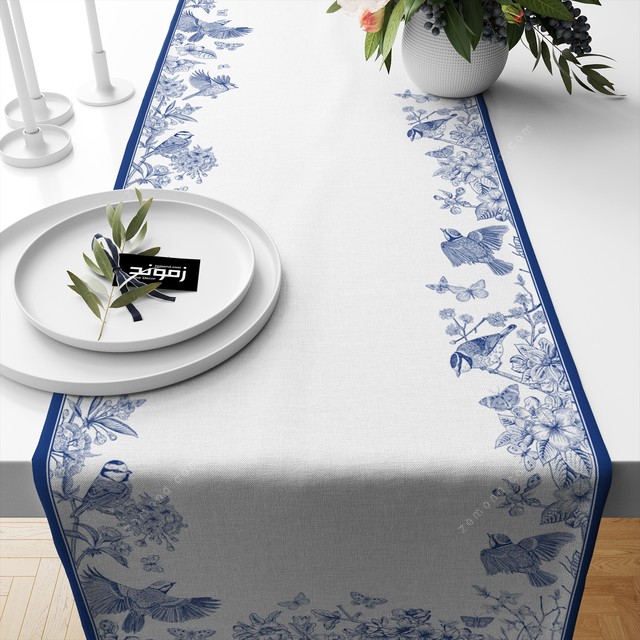 رانر قلم آبی طرح پرندگان مهاجر