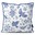 کاور کوسن قلم آبی طرح پرندگان مهاجر سفید-سرمه ای