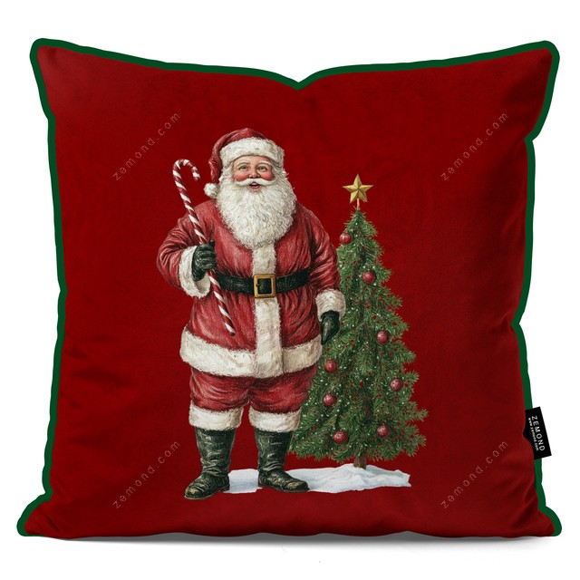 کاور کوسن زیما طرح بابانوئل و کاج