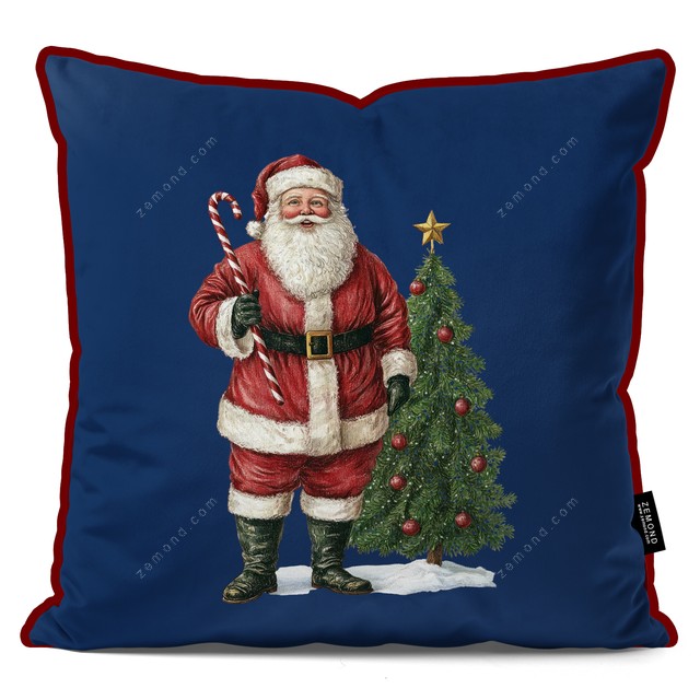 کاور کوسن زیما طرح بابانوئل و کاج