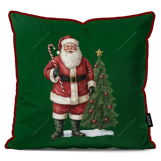 کاور کوسن زیما طرح بابانوئل و کاج